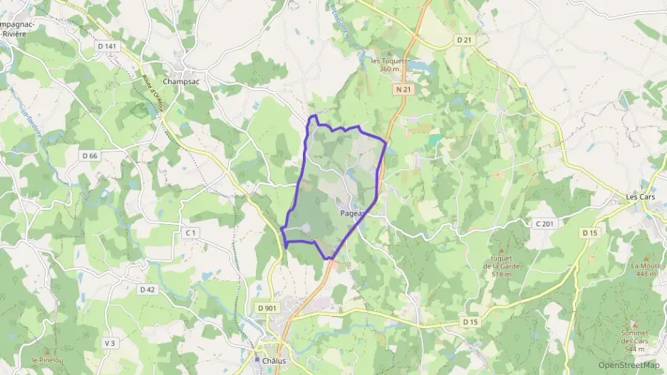 Maison 55 m² quatre pièces à vendre à Pageas