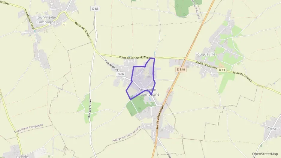 Maison 95 m² cinq pièces à vendre à Amfreville-Saint-Amand