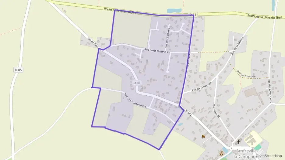 Maison 80 m² quatre pièces à vendre à Amfreville-Saint-Amand