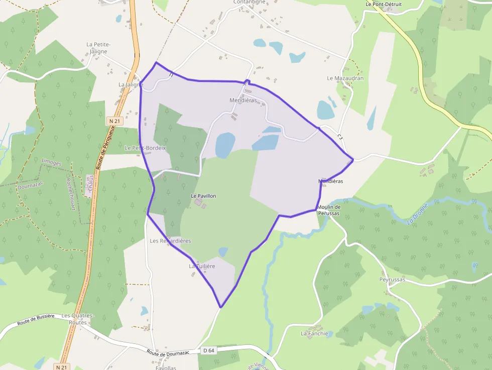 Maison 126 m² trois pièces à vendre à Bussière-Galant