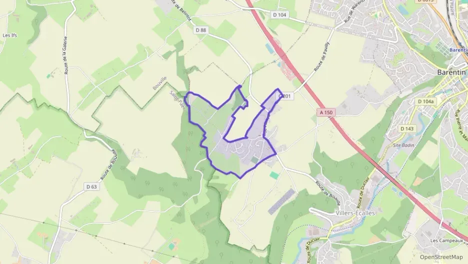 Maison 86 m² quatre pièces à vendre à Villers-Écalles Maison 86 m² quatre pièces à vendre à Villers-Écalles