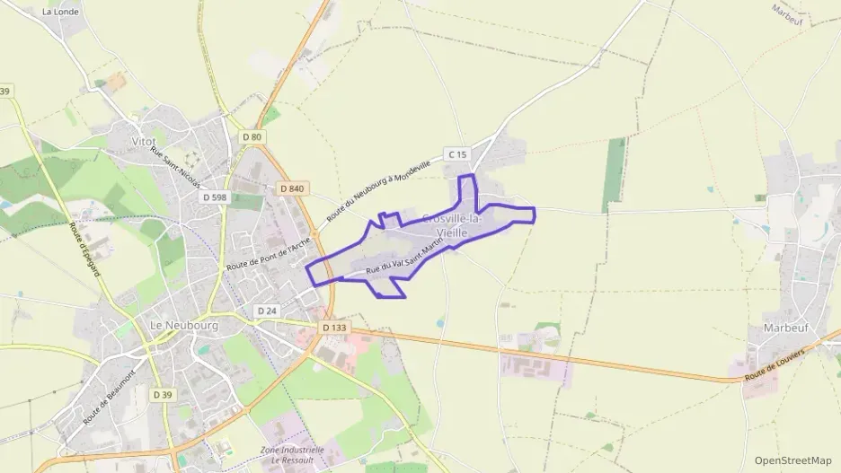 Maison 132 m² quatre pièces à vendre à Crosville-la-Vieille