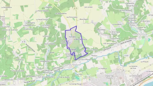 Maison 75 m² quatre pièces à vendre à Nazelles-Négron