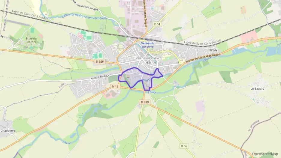 Maison 80 m² quatre pièces à vendre à Verneuil d`Avre et d`Iton Maison 80 m² quatre pièces à vendre à Verneuil d`Avre et d`Iton