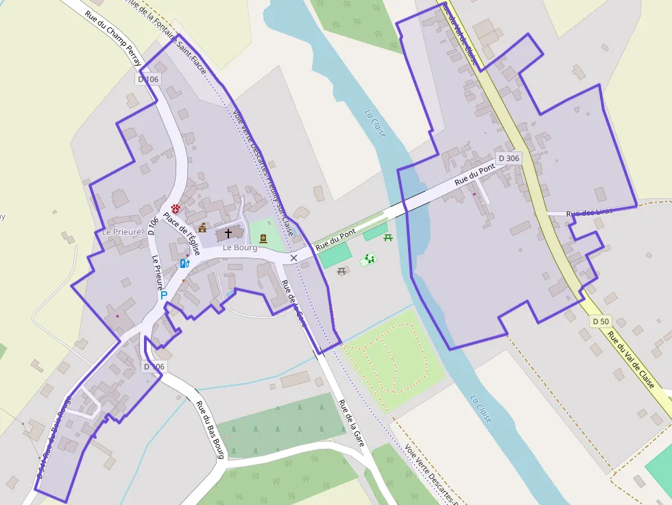 Maison 60 m² trois pièces à vendre à Bossay-sur-Claise