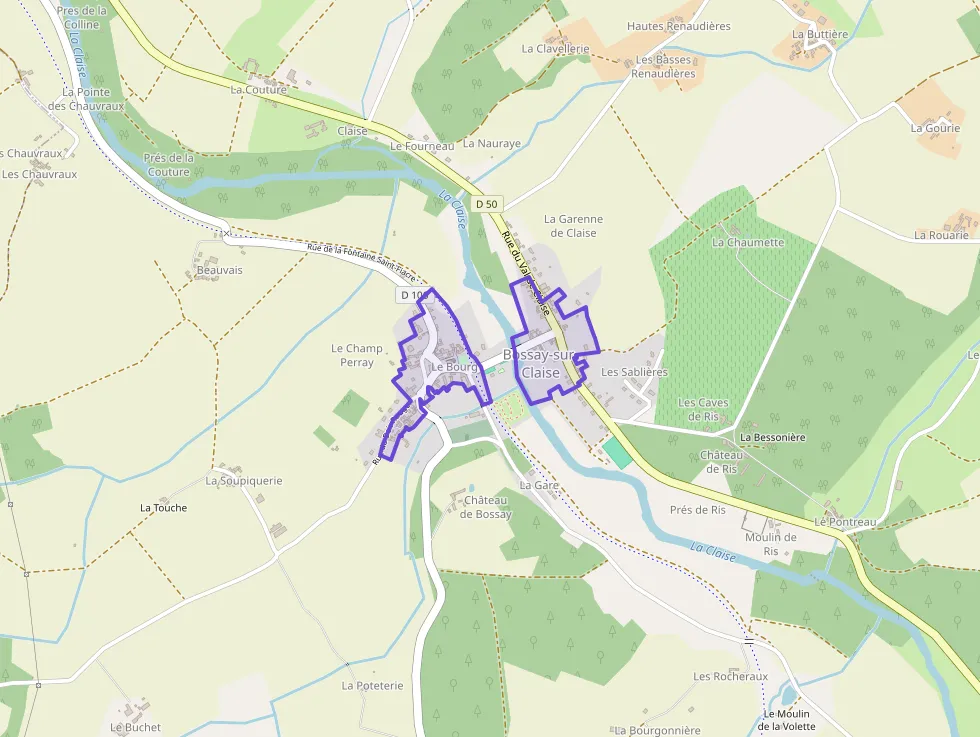 Maison 60 m² trois pièces à vendre à Bossay-sur-Claise