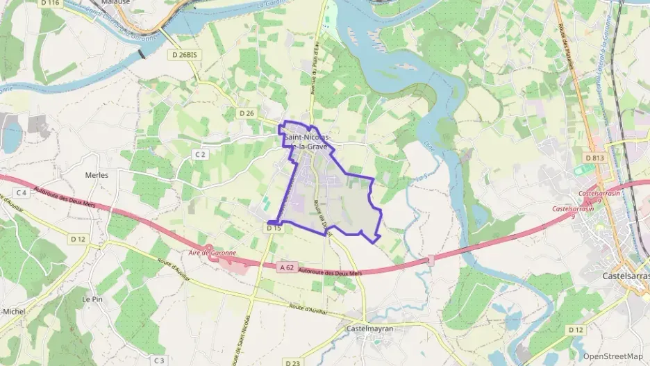 Maison 120 m² quatre pièces à vendre à Saint-Nicolas-de-la-Grave