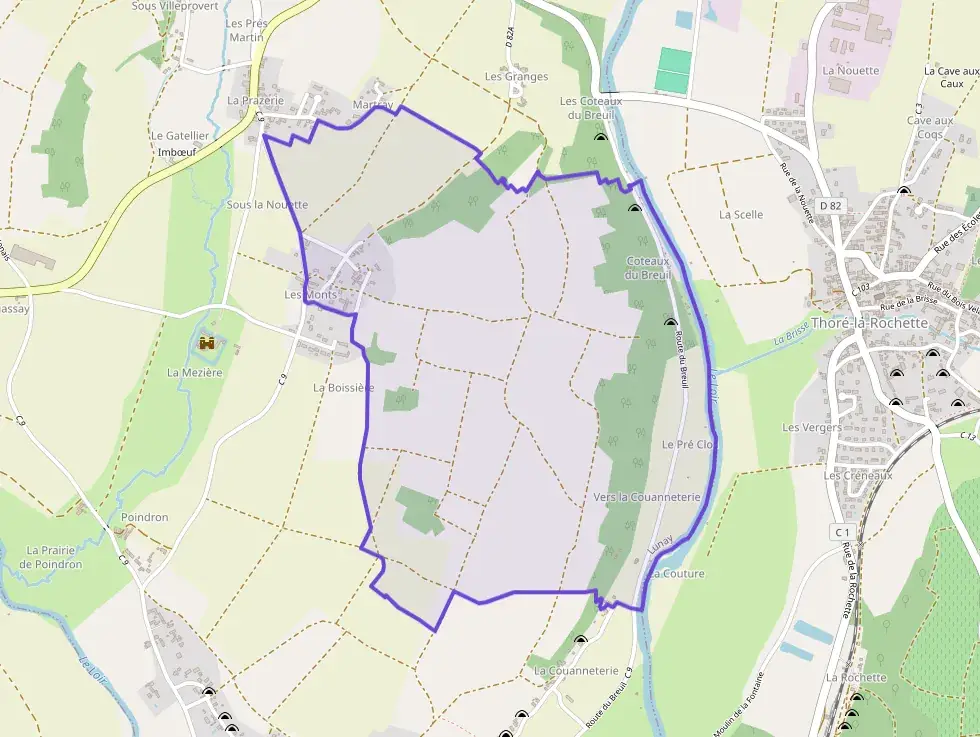 Maison 92 m² quatre pièces à vendre à Lunay