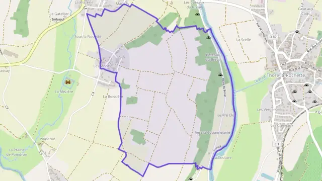 Maison 92 m² quatre pièces à vendre à Lunay