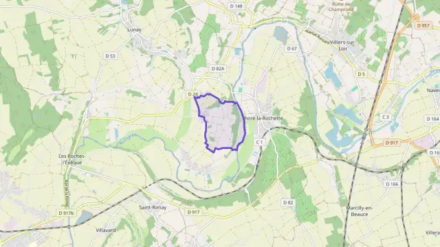 Maison 92 m² quatre pièces à vendre à Lunay