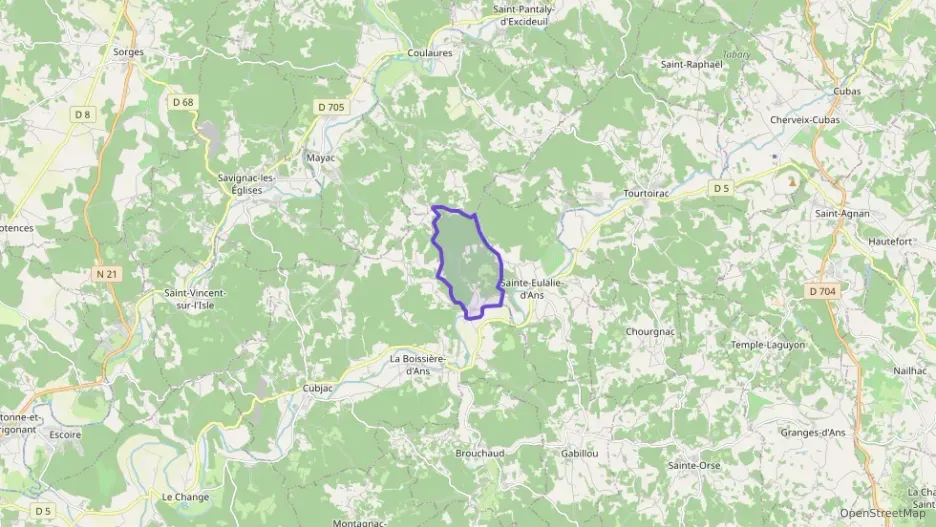 Maison 140 m² sept pièces à vendre à Cubjac-Auvézère-Val d`Ans