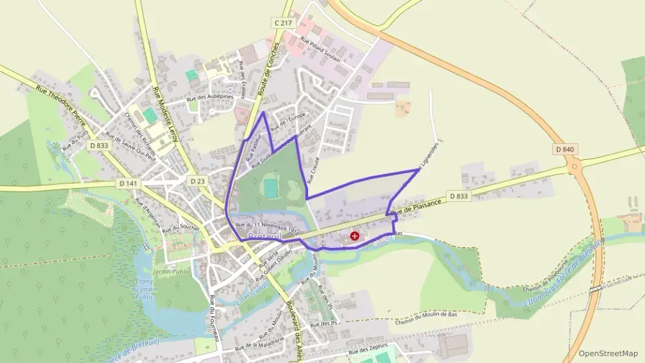 Maison 134 m² six pièces à vendre à Breteuil Maison 134 m² six pièces à vendre à Breteuil