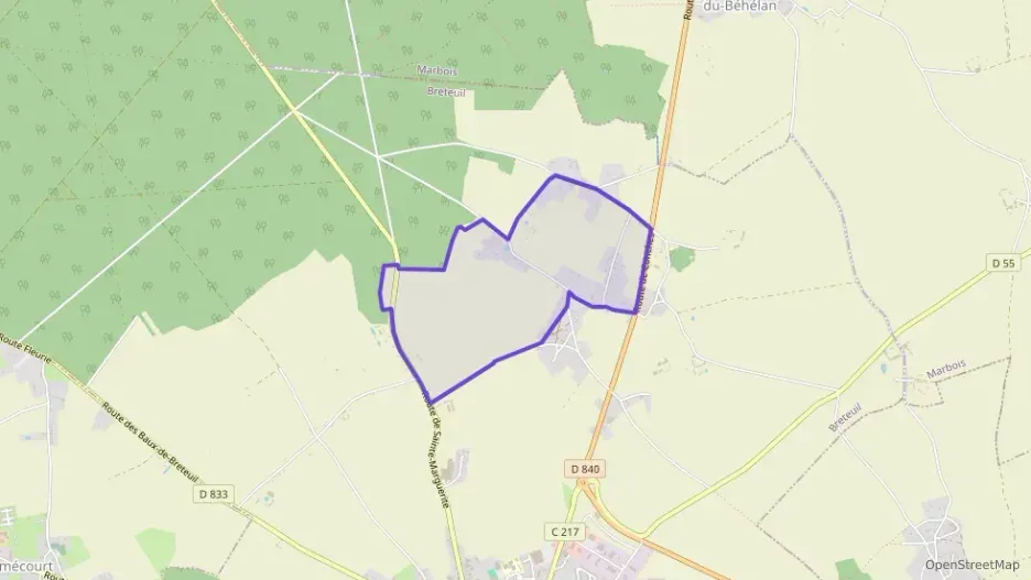 Maison 85 m² trois pièces à vendre à Breteuil