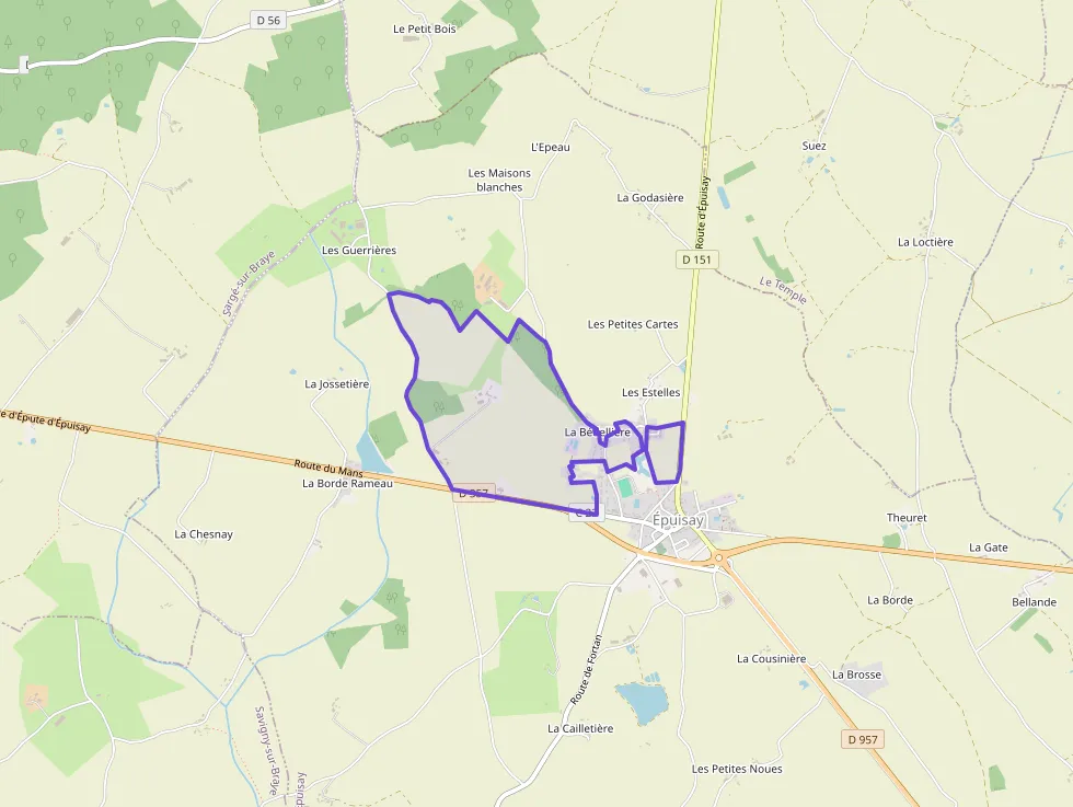 Maison 130 m² quatre pièces à vendre à Épuisay