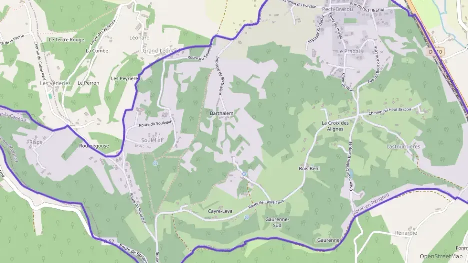 Maison 90 m² trois pièces à vendre à Siorac-en-Périgord