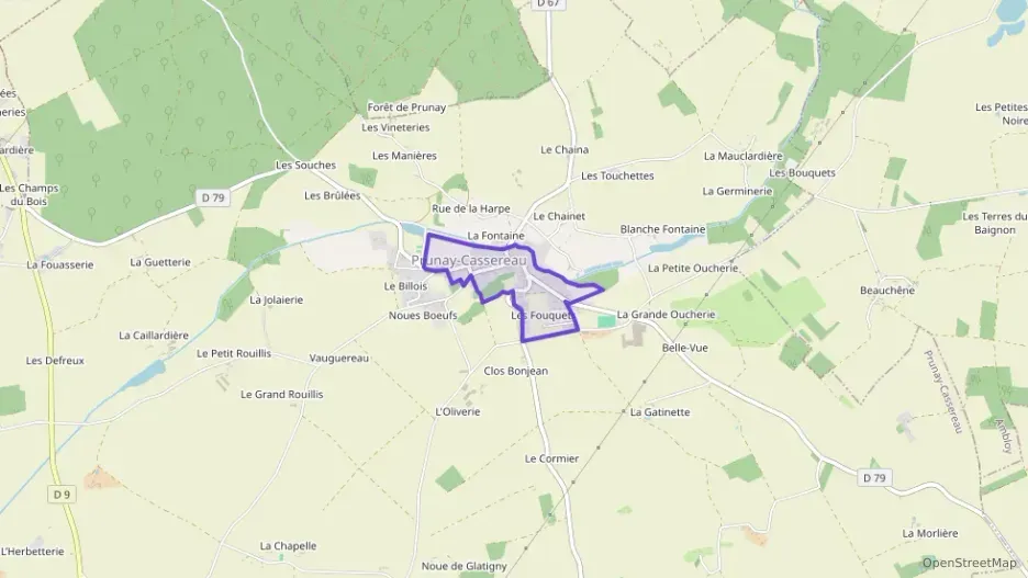 Maison 27 m² trois pièces à vendre à Prunay-Cassereau Maison 27 m² trois pièces à vendre à Prunay-Cassereau