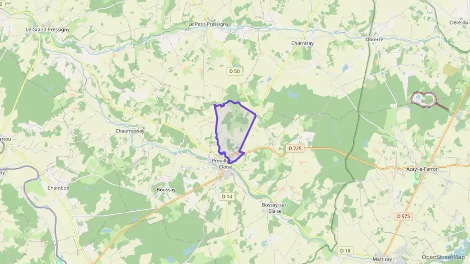 Maison 80 m² cinq pièces à vendre à Preuilly-sur-Claise Maison 80 m² cinq pièces à vendre à Preuilly-sur-Claise