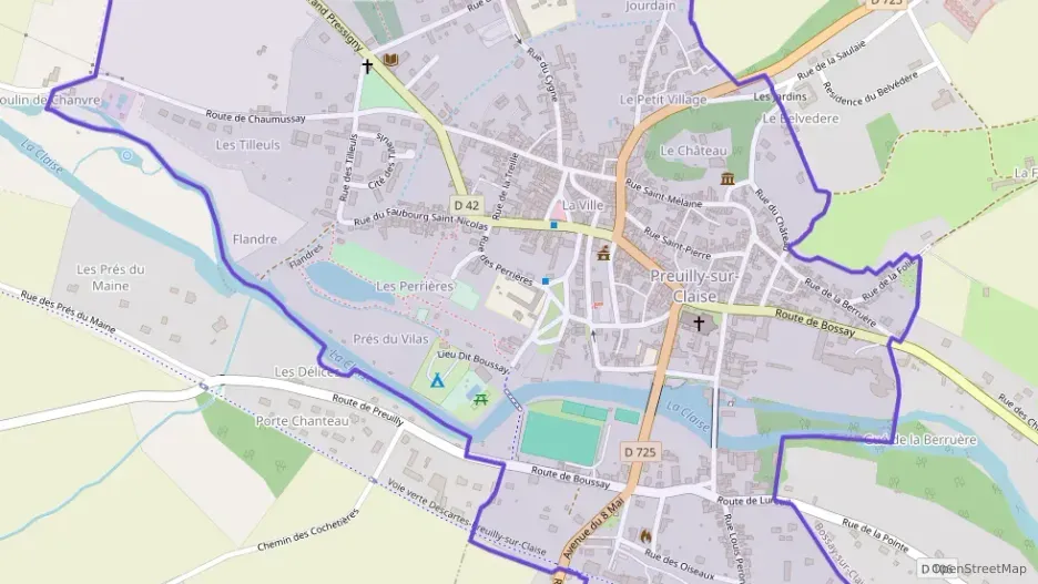 Maison 95 m² quatre pièces à vendre à Preuilly-sur-Claise Maison 95 m² quatre pièces à vendre à Preuilly-sur-Claise