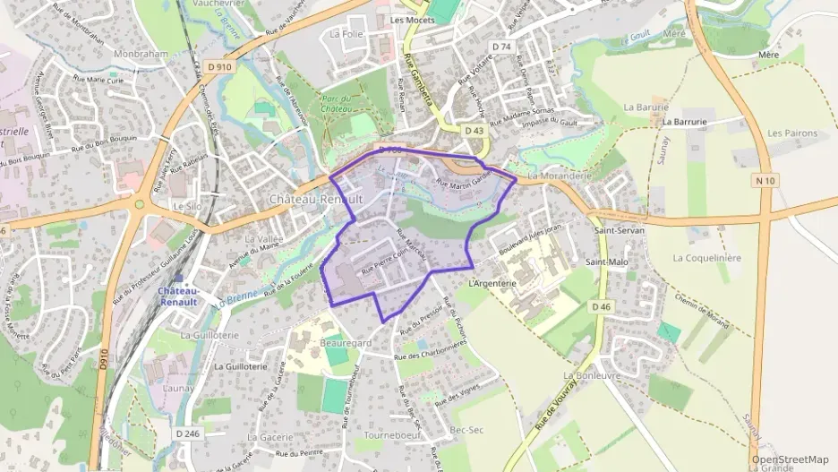 Maison 48 m² trois pièces à vendre à Château-Renault Maison 48 m² trois pièces à vendre à Château-Renault