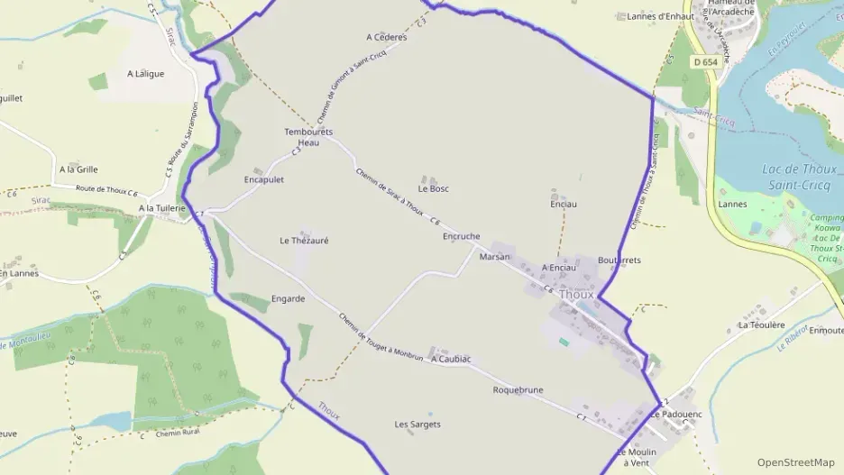 Maison 115 m² trois pièces à vendre à Thoux Maison 115 m² trois pièces à vendre à Thoux