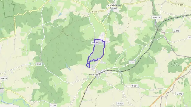 Maison 90 m² quatre pièces à vendre à Bretoncelles