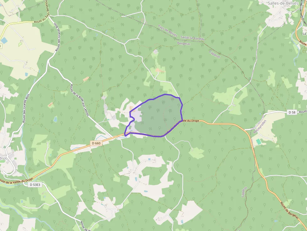 Maison 90 m² trois pièces à vendre à Capdrot