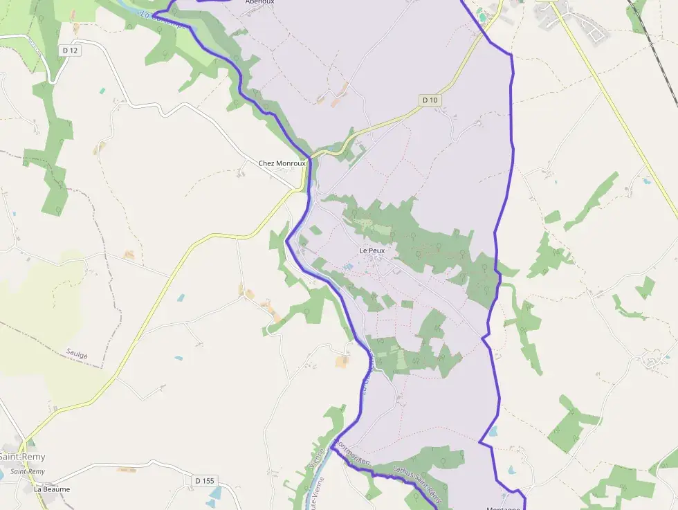 Maison 61 m² trois pièces à vendre à Lathus-Saint-Rémy