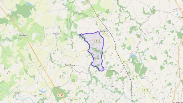 Maison 61 m² trois pièces à vendre à Lathus-Saint-Rémy