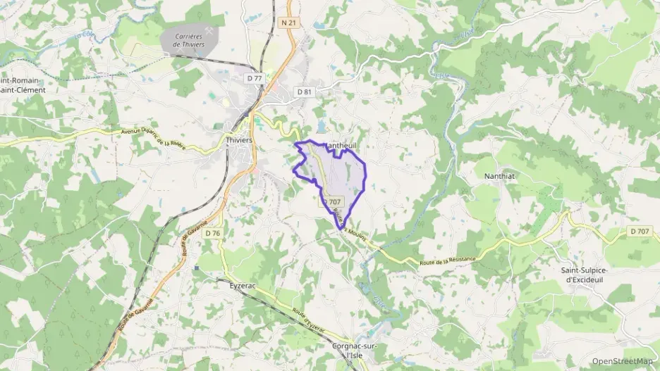 Maison 125 m² trois pièces à vendre à Nantheuil Maison 125 m² trois pièces à vendre à Nantheuil