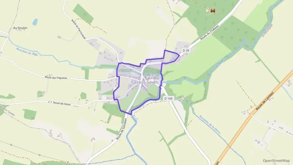 Maison 130 m² cinq pièces à vendre à Cazaux-Savès Maison 130 m² cinq pièces à vendre à Cazaux-Savès