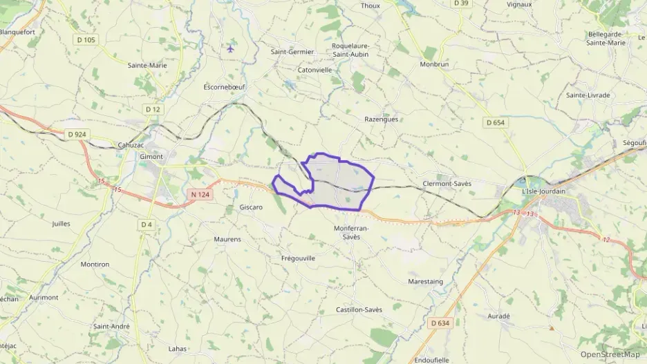 Maison 140 m² cinq pièces à vendre à Monferran-Savès Maison 140 m² cinq pièces à vendre à Monferran-Savès