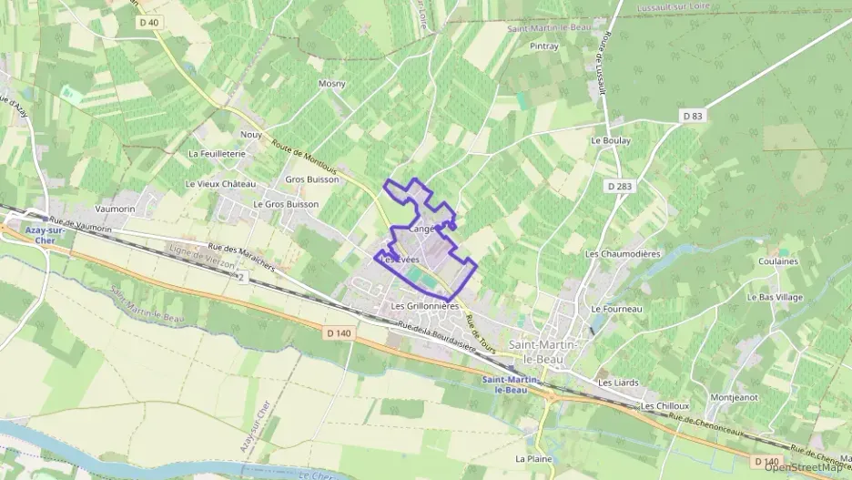 Maison 70 m² deux pieces à vendre à Saint-Martin-le-Beau