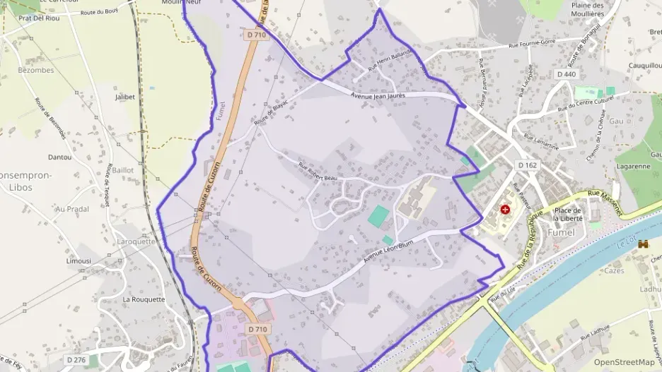 Maison 86 m² quatre pièces à vendre à Fumel Maison 86 m² quatre pièces à vendre à Fumel