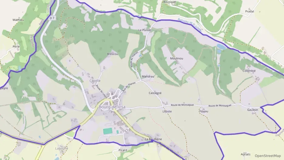 Maison 125 m² quatre pièces à vendre à Bourg-de-Visa Maison 125 m² quatre pièces à vendre à Bourg-de-Visa