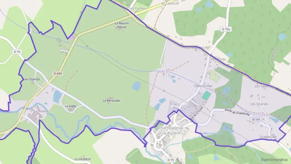 Maison 64 m² trois pièces à vendre à Champagnac-la-Rivière