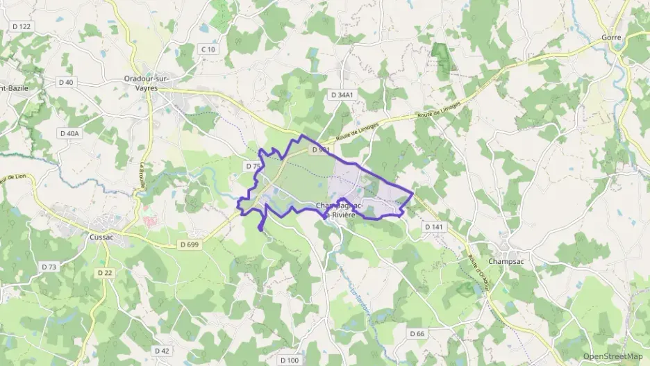 Maison 64 m² trois pièces à vendre à Champagnac-la-Rivière Maison 64 m² trois pièces à vendre à Champagnac-la-Rivière
