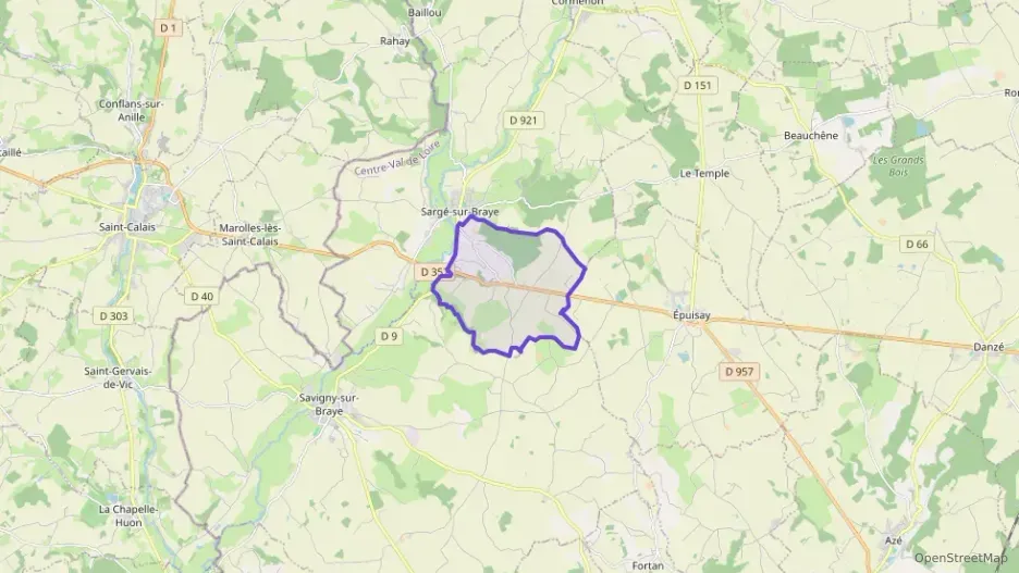 Maison 112 m² quatre pièces à vendre à Sargé-sur-Braye