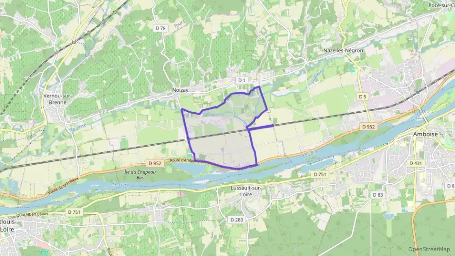 Maison 91 m² quatre pièces à vendre à Noizay