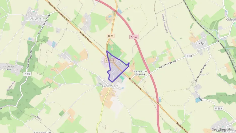 Maison 126 m² cinq pièces à vendre à Croix-Mare Maison 126 m² cinq pièces à vendre à Croix-Mare