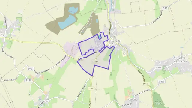 Maison 91 m² quatre pièces à vendre à Fontaine-le-Dun