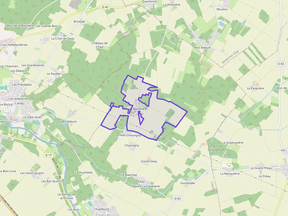 Maison 107 m² 5 pièces à vendre à Courçay