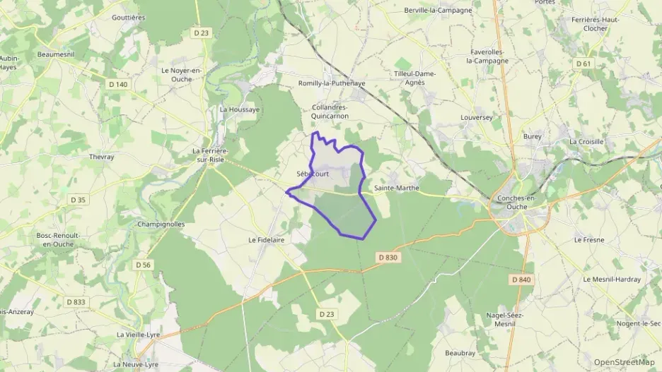 Maison 109 m² six pièces à vendre à Sébécourt