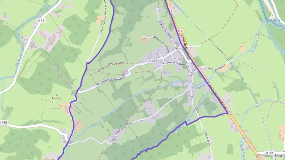 Maison 120 m² quatre pièces à vendre à His