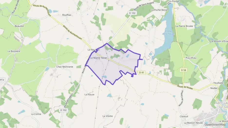 Maison 114 m² quatre pièces à vendre à Saint-Auvent Maison 114 m² quatre pièces à vendre à Saint-Auvent