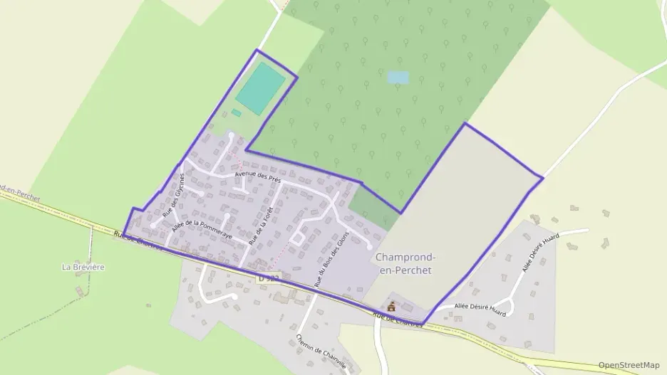 Maison 86 m² trois pièces à vendre à Champrond-en-Perchet Maison 86 m² trois pièces à vendre à Champrond-en-Perchet