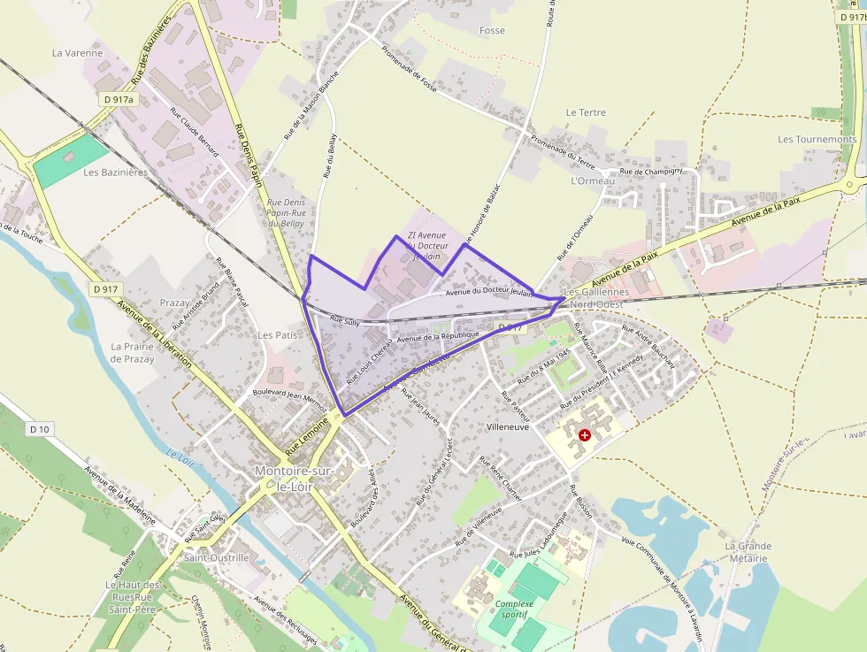 Maison 92 m² quatre pièces à vendre à Montoire-sur-le-Loir