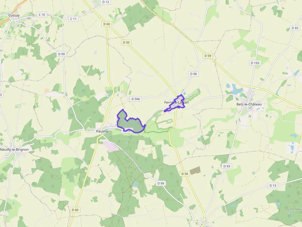 Maison 58 m² trois pièces à vendre à Ferrière-Larçon