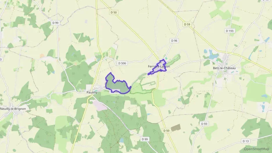 Maison 58 m² trois pièces à vendre à Ferrière-Larçon Maison 58 m² trois pièces à vendre à Ferrière-Larçon