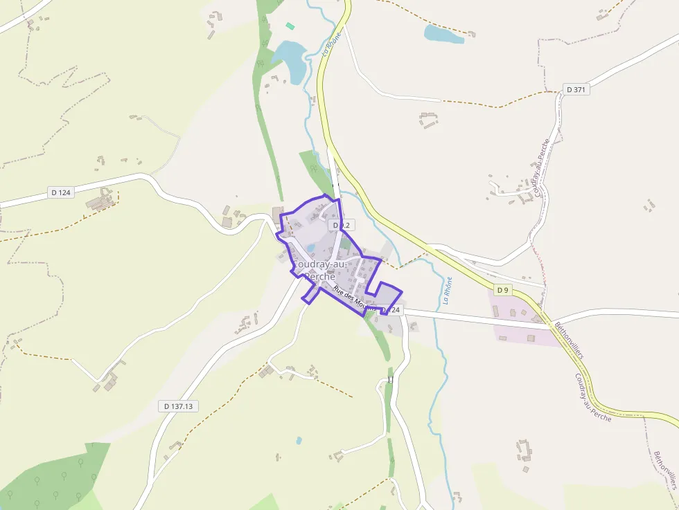 Maison 73 m² quatre pièces à vendre à Coudray-au-Perche