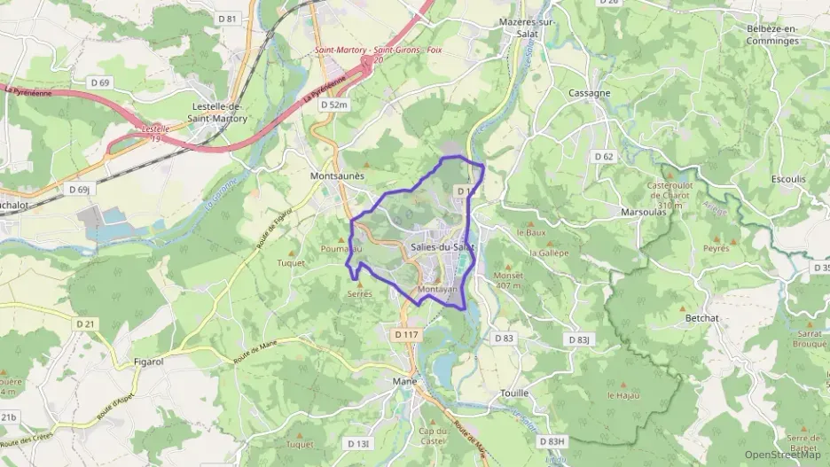 Maison 90 m² quatre pièces à vendre à Salies-du-Salat